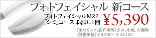 フォトフェイシャル新コース(M22)